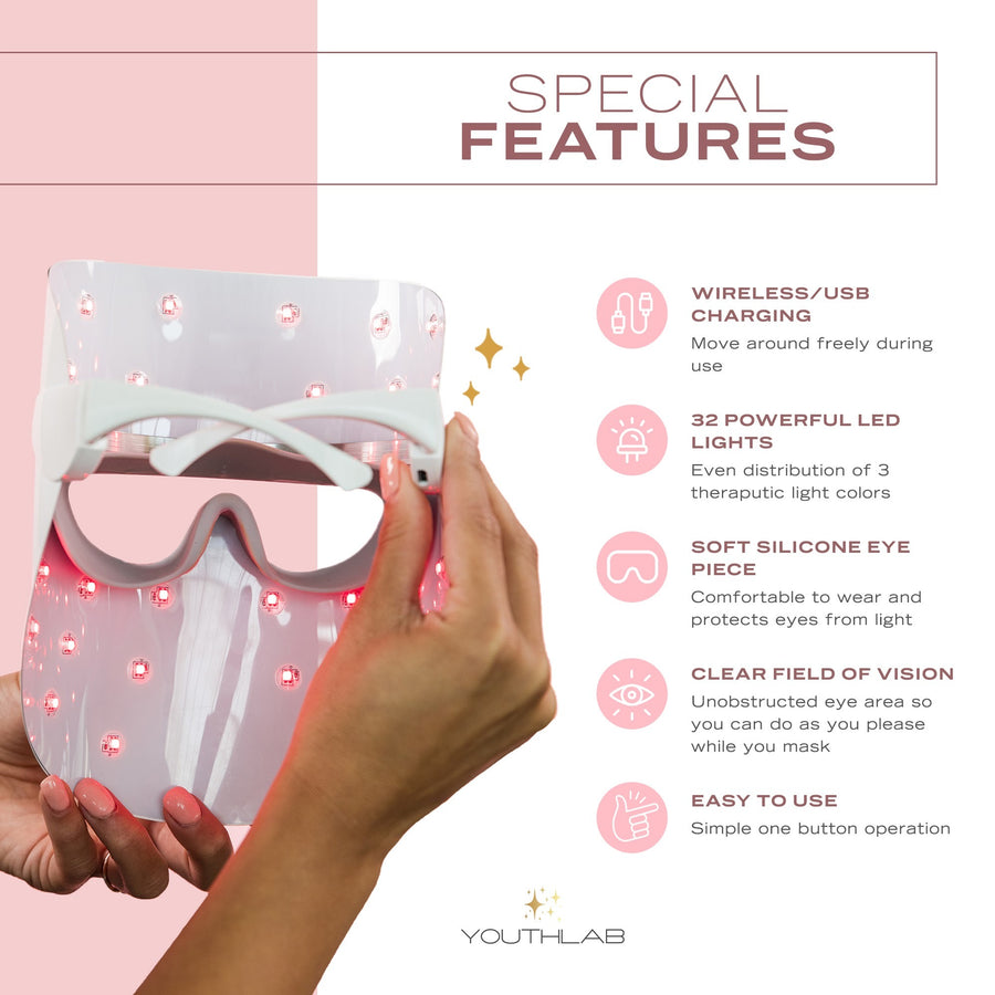 LED Light Therapy Mask for skin 