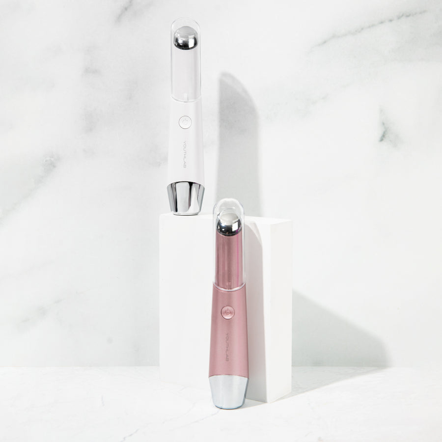 Eye & Face massage tool for puffy eyes, dark circles , crows feet and lip lines and wrinkles. Acupressure tool.